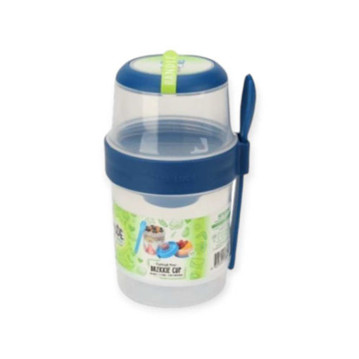 Picture of SMASH BREKKIE CUP 780ML BLUE